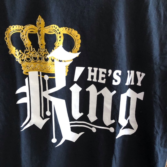 King and queen matching couples tees - Picture 7 of 10